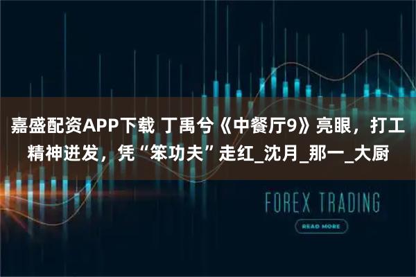 嘉盛配资APP下载 丁禹兮《中餐厅9》亮眼，打工精神迸发，凭“笨功夫”走红_沈月_那一_大厨